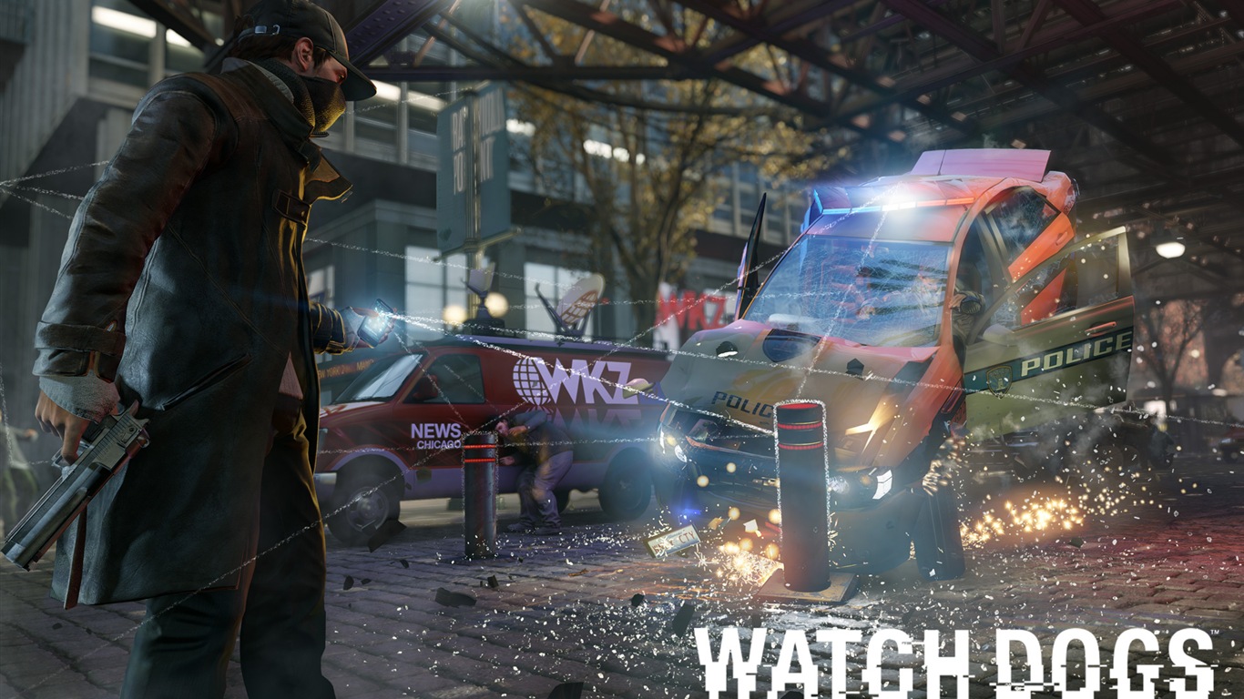 Watch Dogs 谍战危机 2013游戏高清壁纸20 - 1366x768