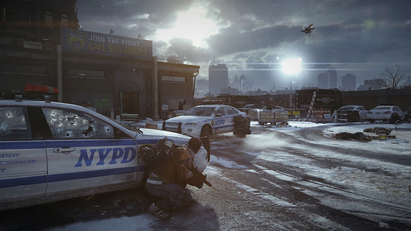 Tom Clancy The Division, PC jeu fonds d'écran HD #2 - 1366x768