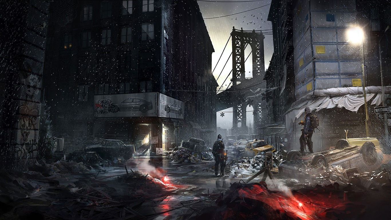 Tom Clancy je divize, PC hry tapety #17 - 1366x768