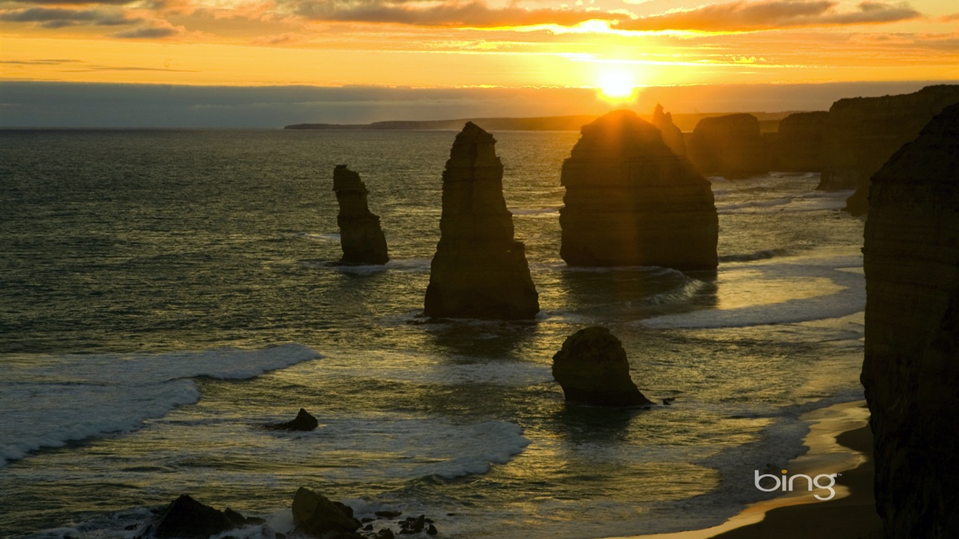 Microsoft Bing thème fonds d'écran HD, l'Australie, ville, paysage, animaux #2 - 1366x768