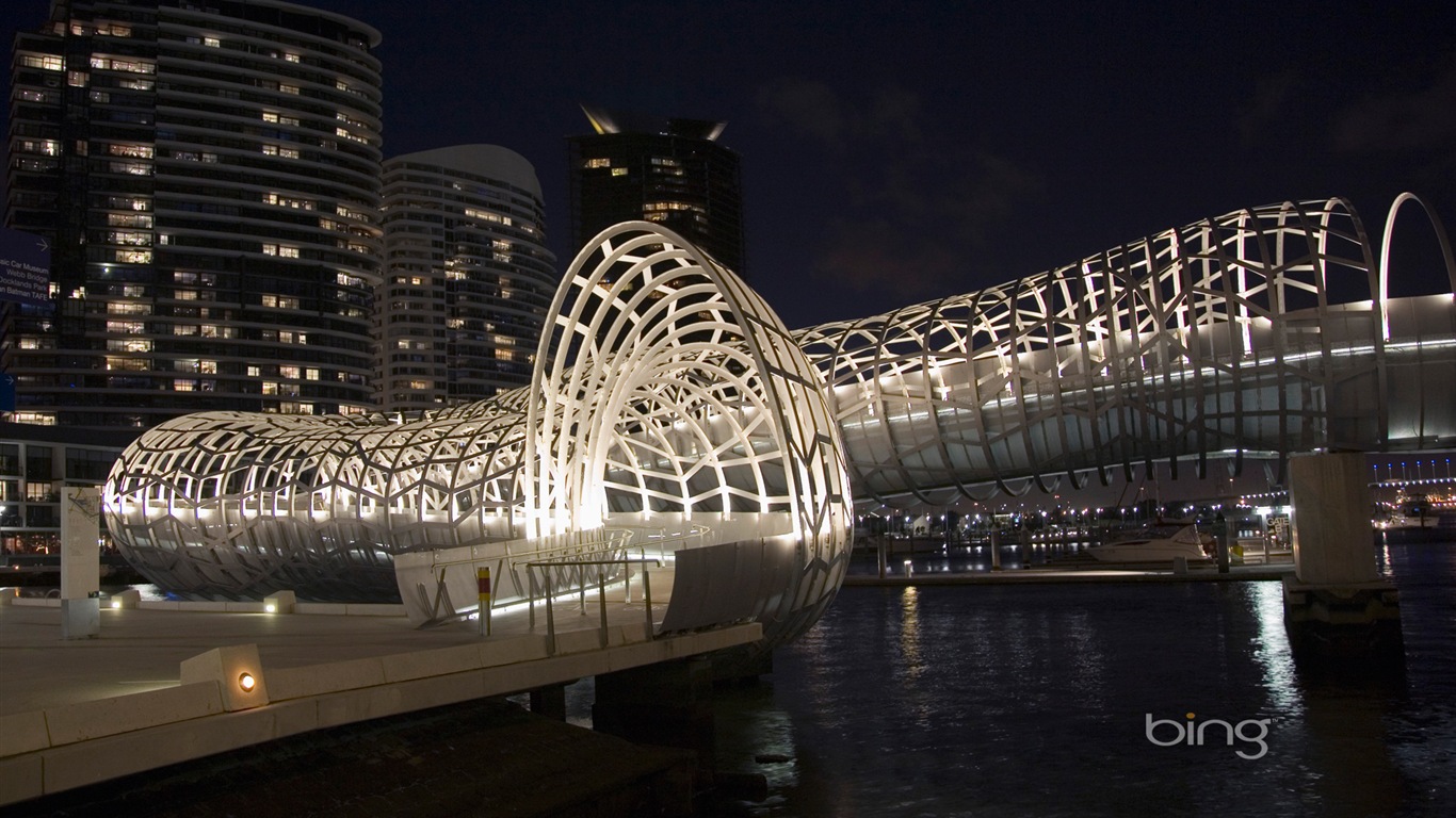 微軟Bing主題高清壁紙，澳大利亞，城市，景觀，动物 #10 - 1366x768