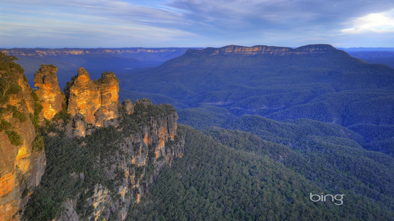Microsoft Bing téma HD Tapety na plochu, Austrálie, město, krajina, zvířata #15 - 1366x768