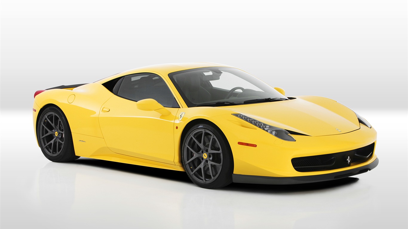 2013 Ferrari 458 Italia with 458-V 法拉利高清壁紙 #10 - 1366x768