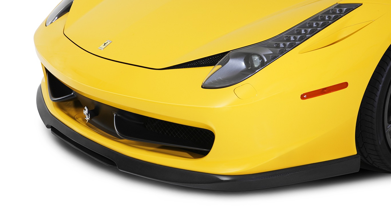 2013 Ferrari 458 Italia with 458-V 法拉利 高清壁纸12 - 1366x768