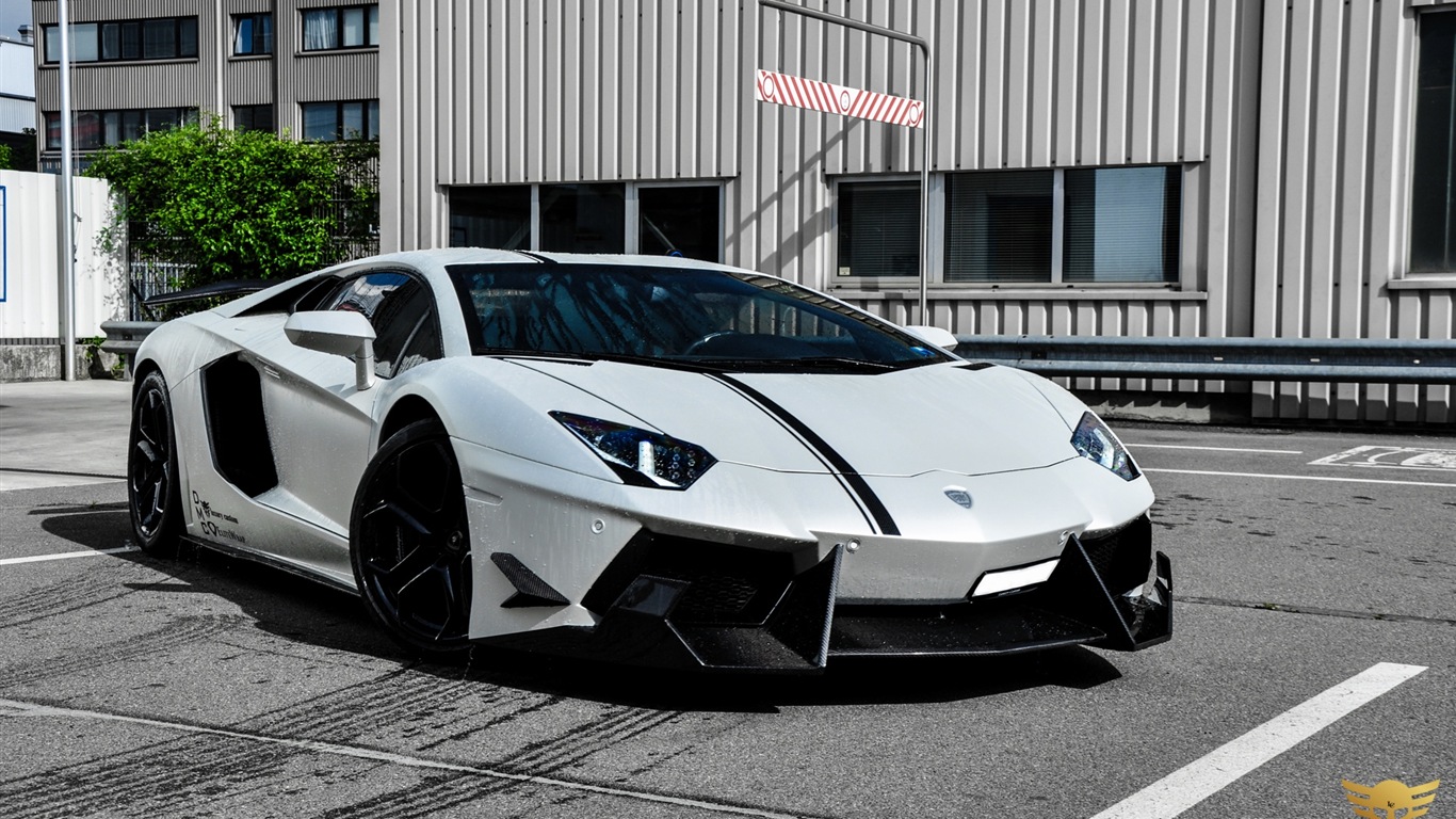 2013 람보르기니 Aventador LP900 SV 한정판 HD 배경 화면 #5 - 1366x768