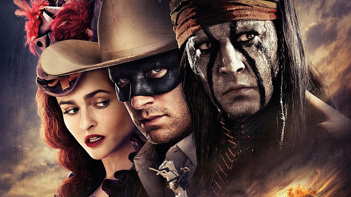 The Lone Ranger fonds d'écran de films HD #1 - 1366x768