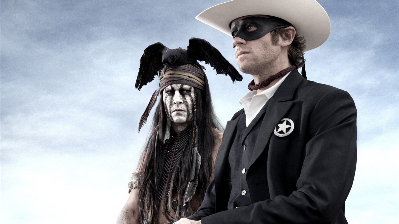 The Lone Ranger fonds d'écran de films HD #2 - 1366x768