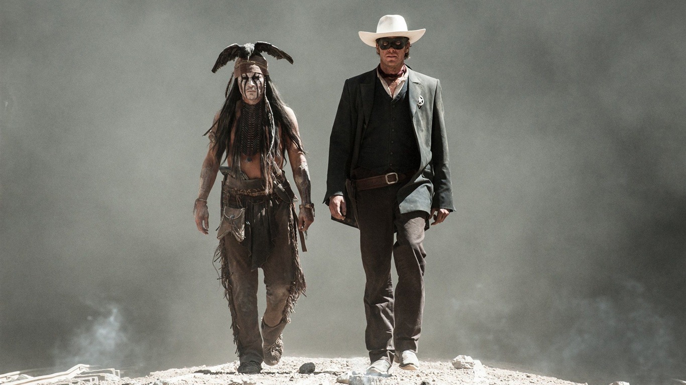 The Lone Ranger HD film tapety na plochu #4 - 1366x768