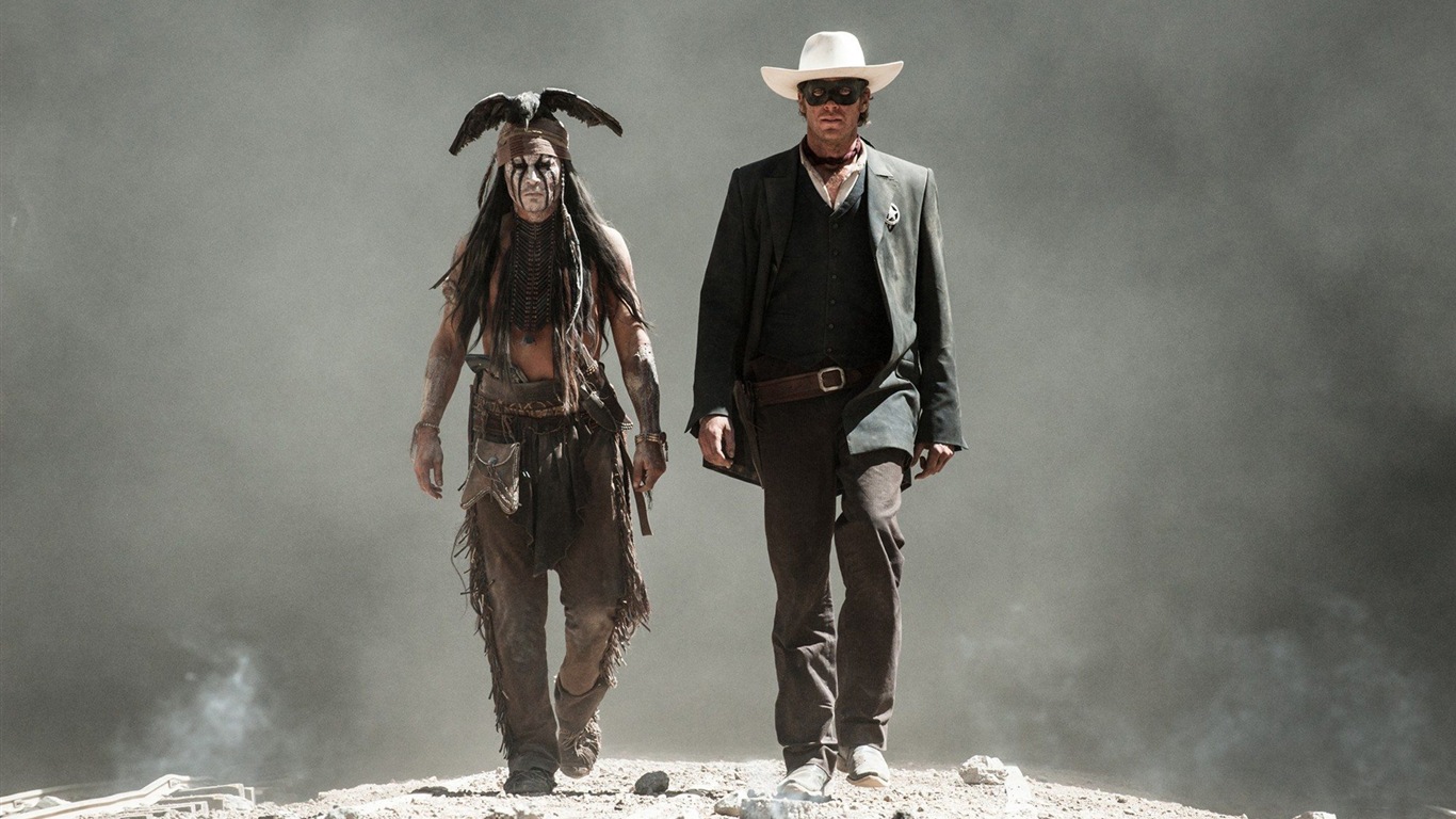 The Lone Ranger fonds d'écran de films HD #4 - 1366x768