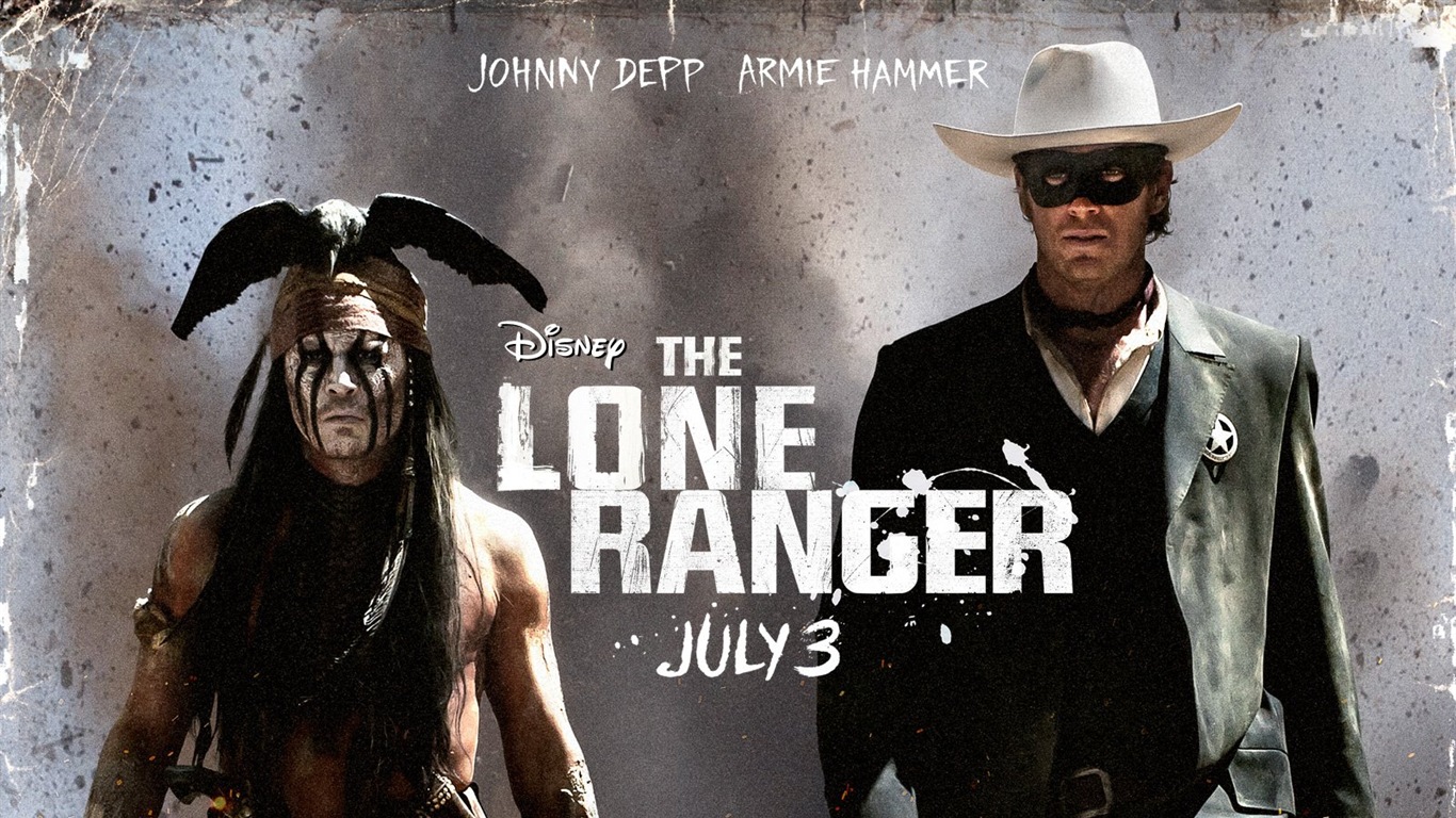 The Lone Ranger HD film tapety na plochu #6 - 1366x768