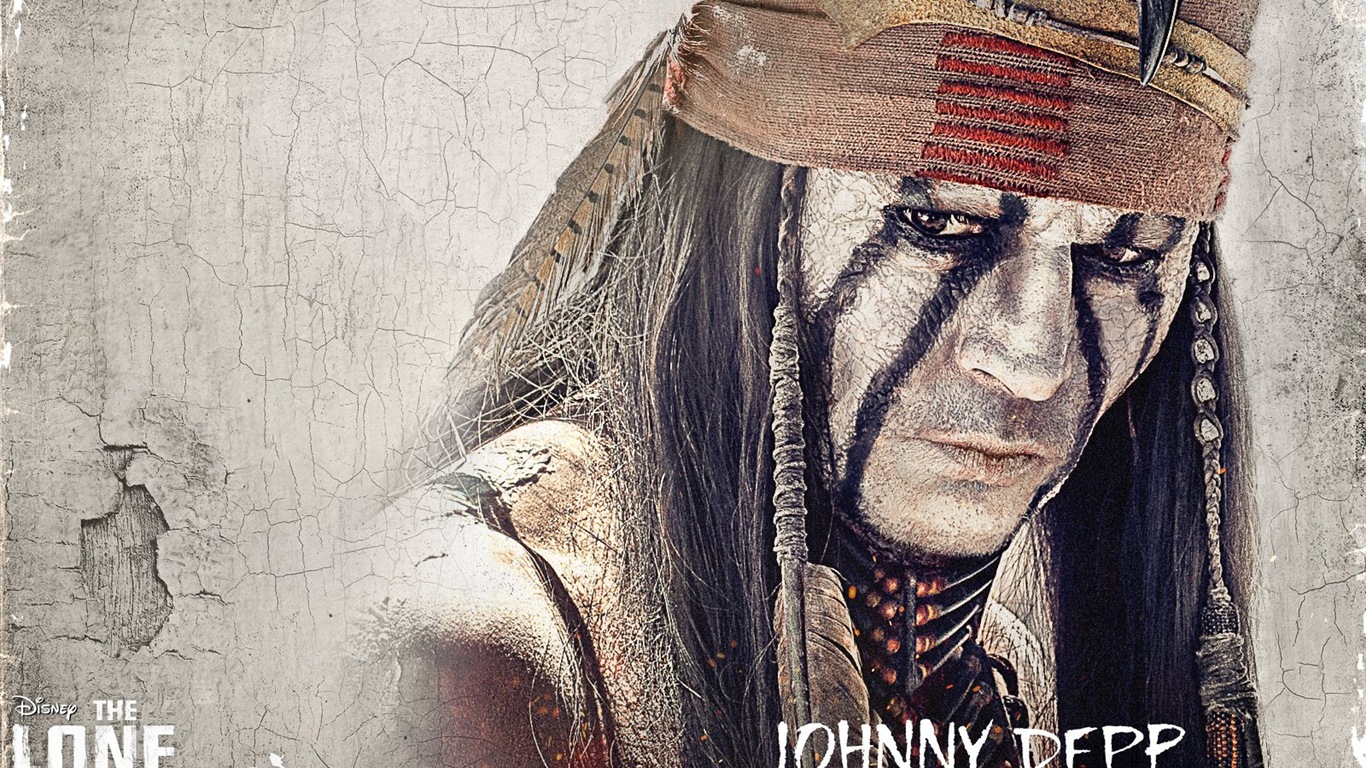 The Lone Ranger fonds d'écran de films HD #9 - 1366x768