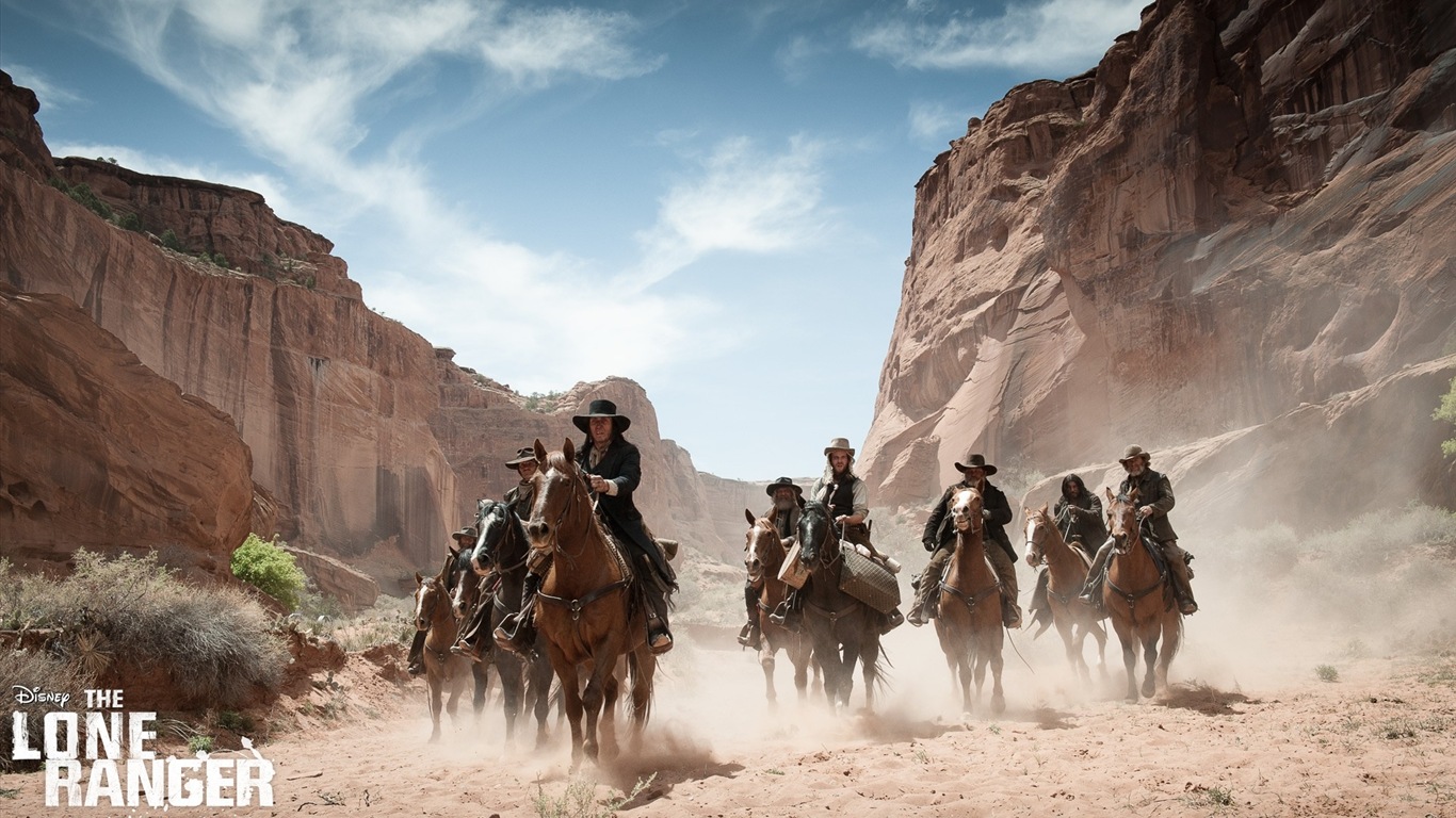 The Lone Ranger fonds d'écran de films HD #15 - 1366x768