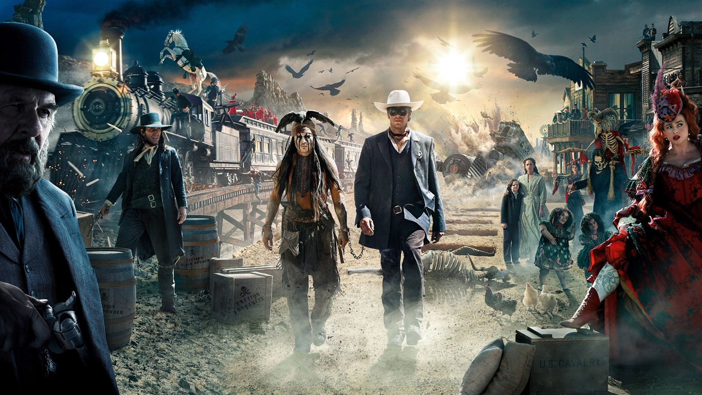 The Lone Ranger 独行侠 高清影视壁纸20 - 1366x768