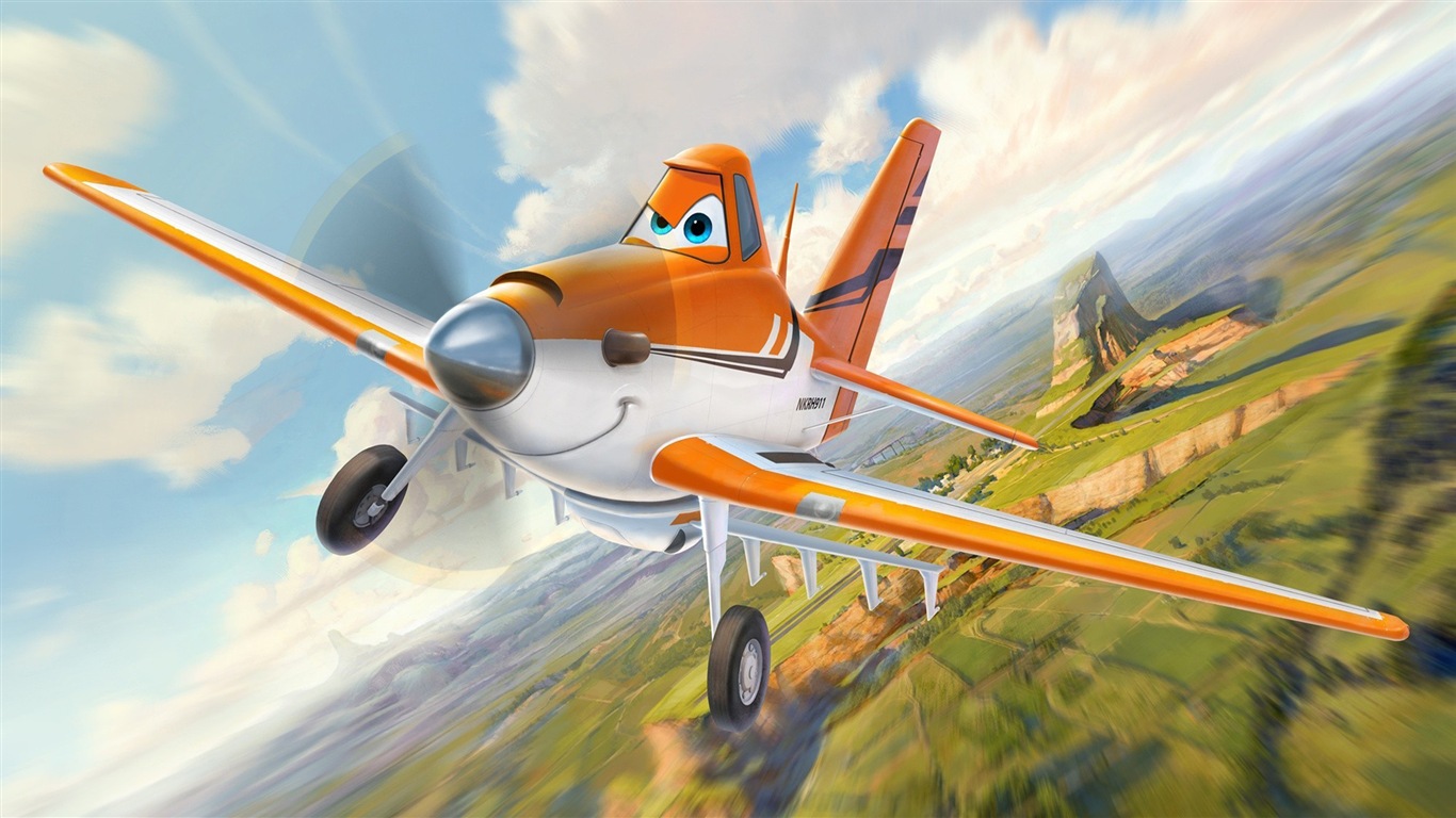 Planes 2013 飞机总动员 2013高清壁纸5 - 1366x768