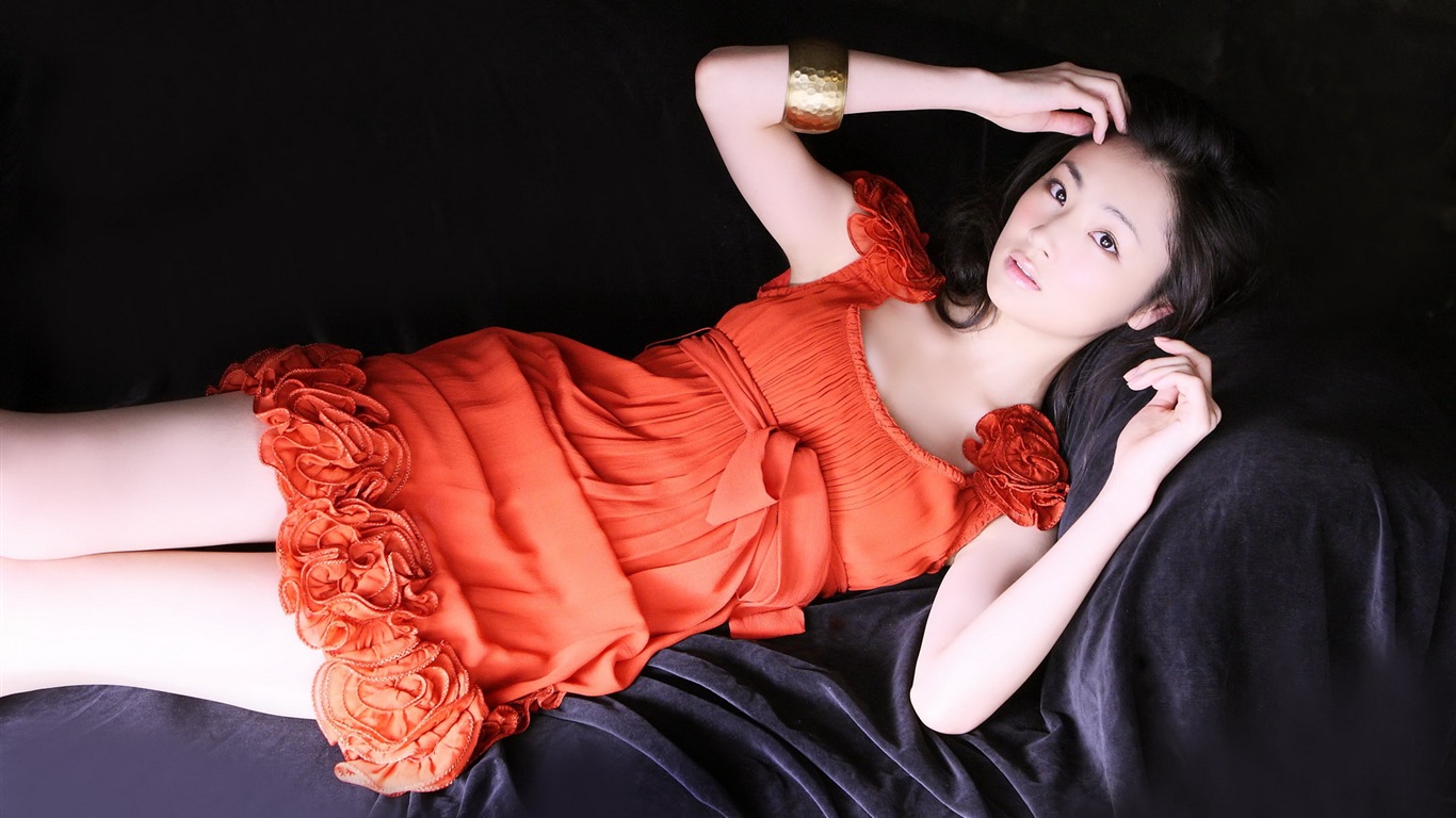 Tantan Hayashi 林丹丹 日本女星 高清壁紙 #1 - 1366x768