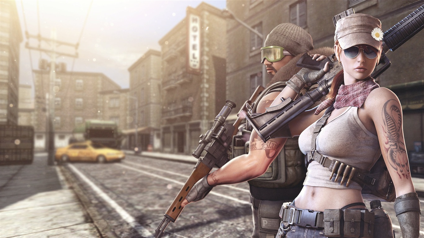 Point Blank HD game wallpapers #4 - 1366x768