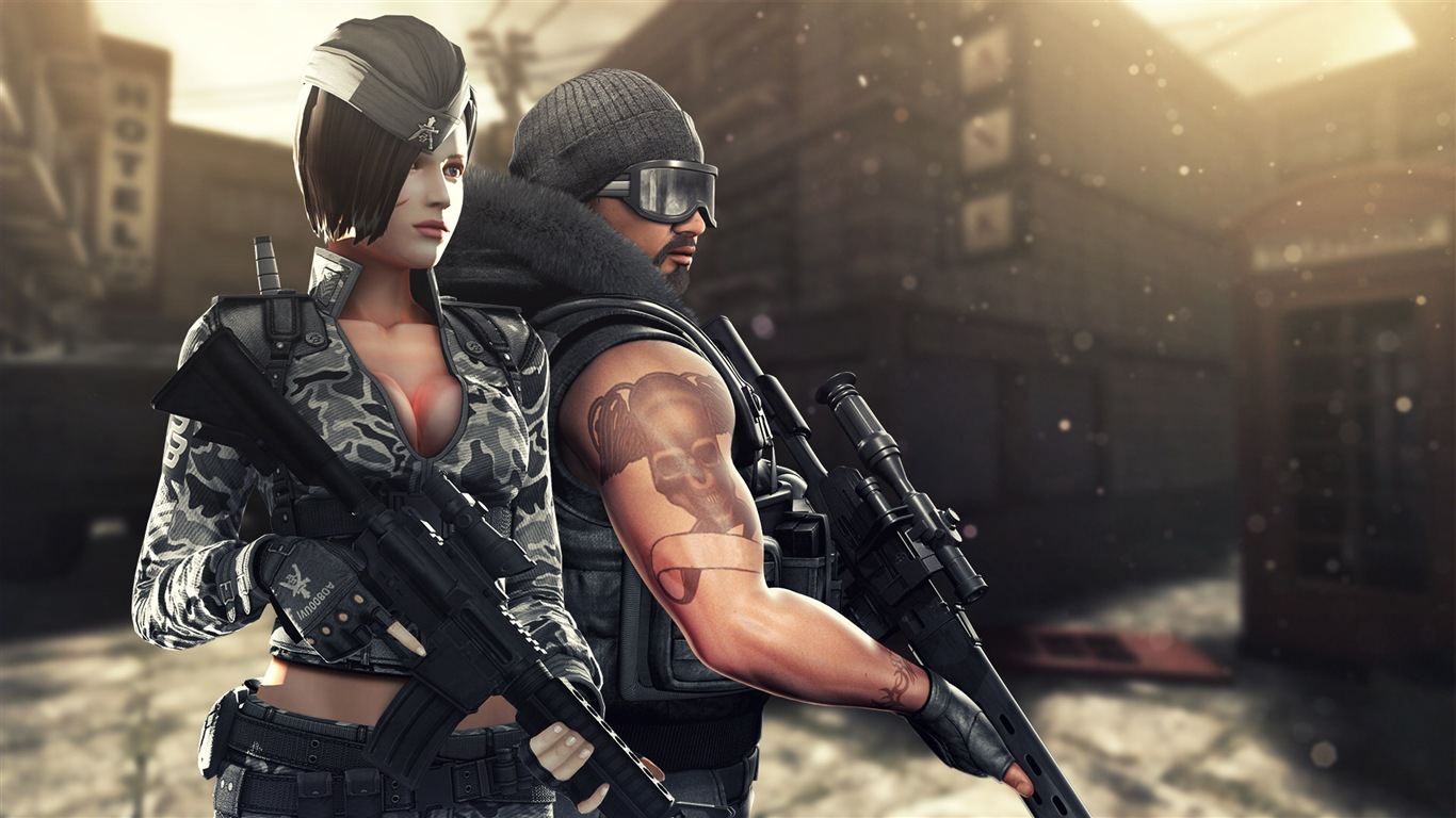 Point Blank HD game wallpapers #9 - 1366x768