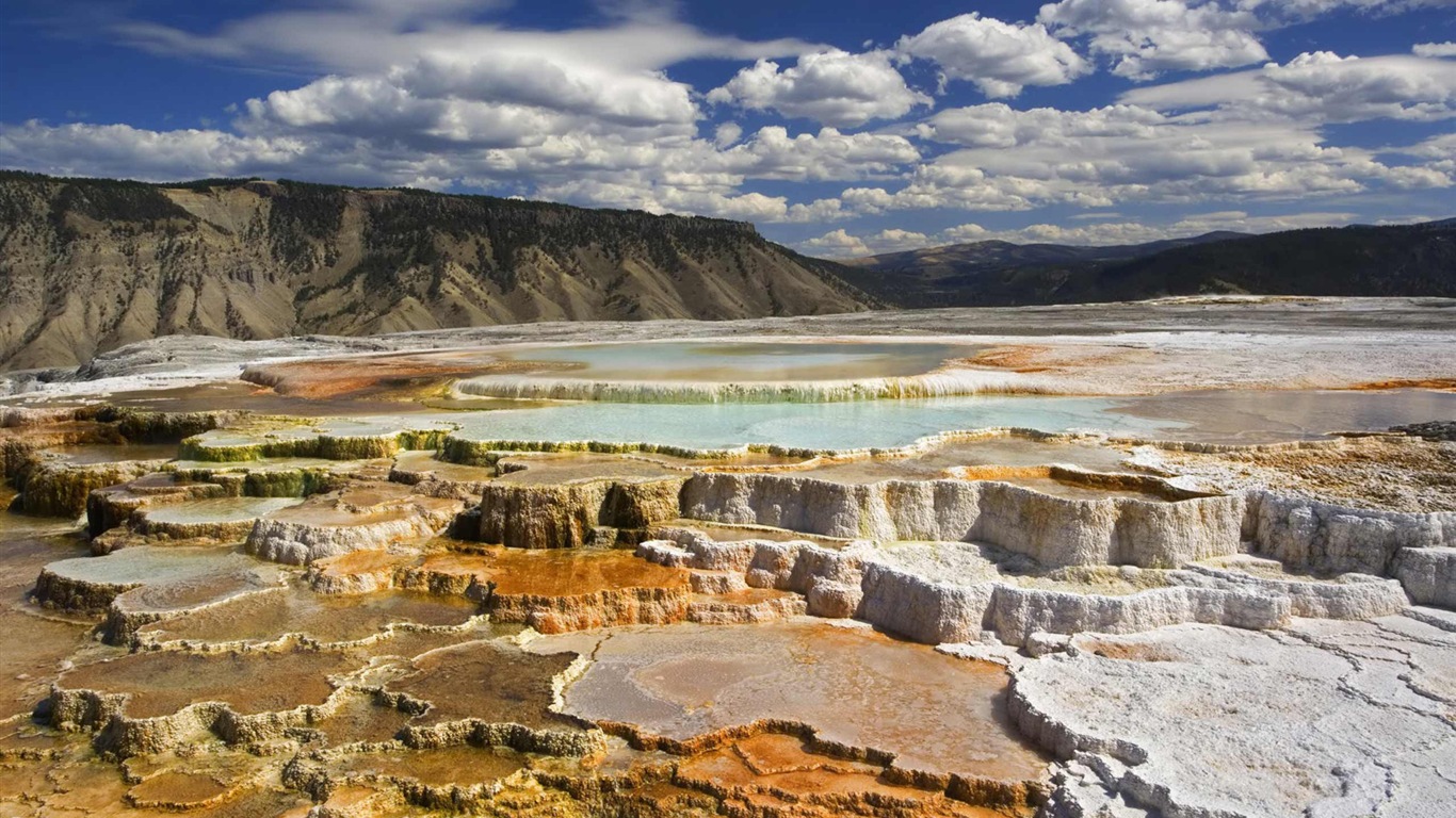 Dead Sea 死海美景 高清壁紙 #3 - 1366x768