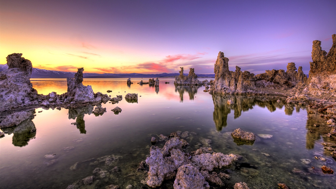 Dead Sea 死海美景 高清壁纸11 - 1366x768