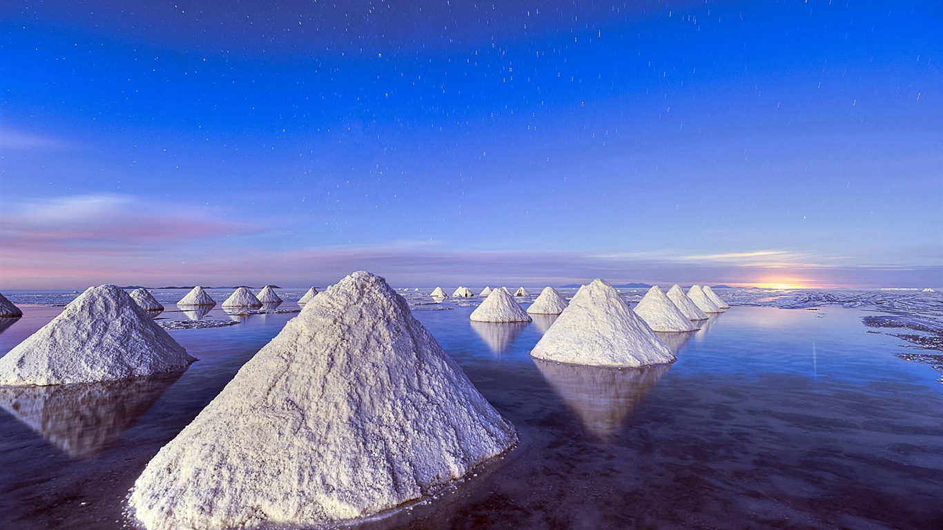 Dead Sea 死海美景 高清壁纸12 - 1366x768