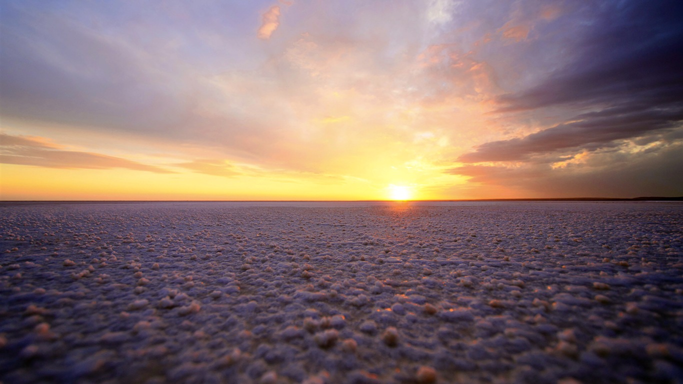 Dead Sea beautiful scenery HD wallpapers #15 - 1366x768