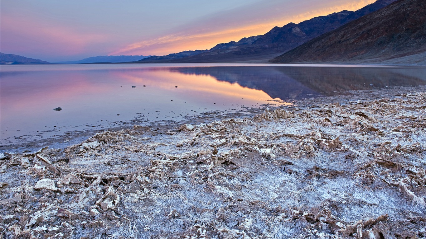 Dead Sea 死海美景 高清壁纸18 - 1366x768
