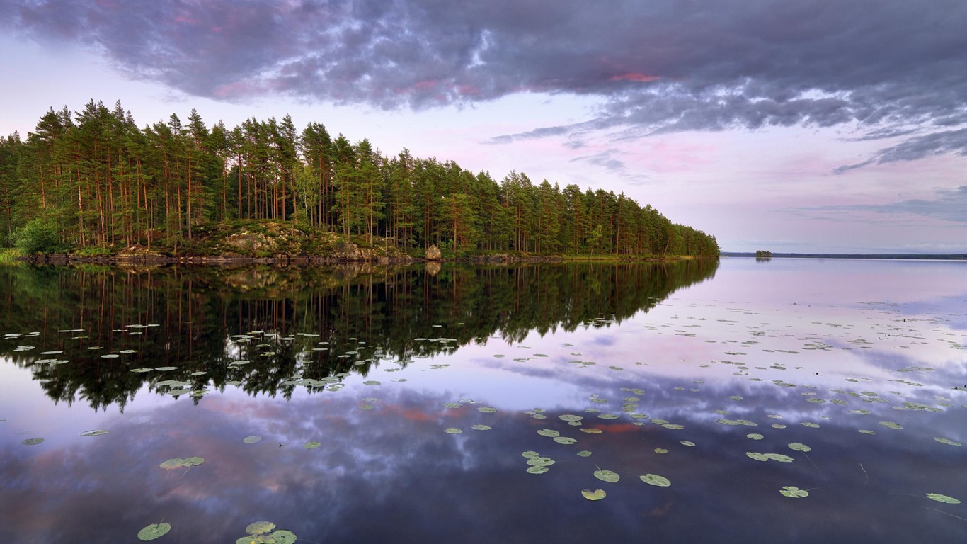 瑞典四季自然美景 高清壁纸9 - 1366x768