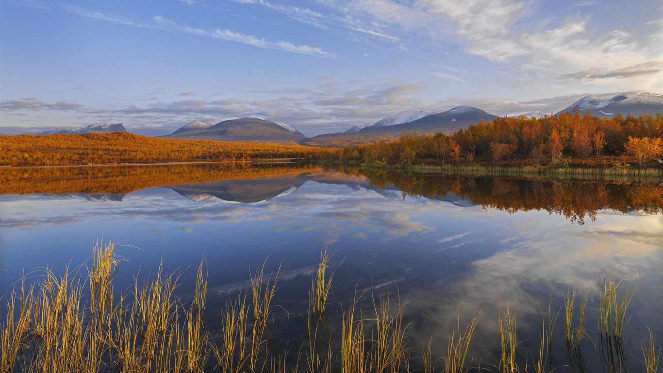 Sweden seasons natural beauty HD wallpapers #12 - 1366x768