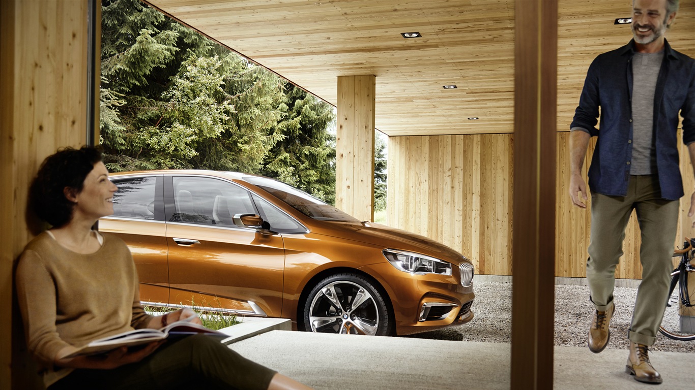 2013 BMW Concept Active Tourer 寶馬旅行車 高清壁紙 #3 - 1366x768