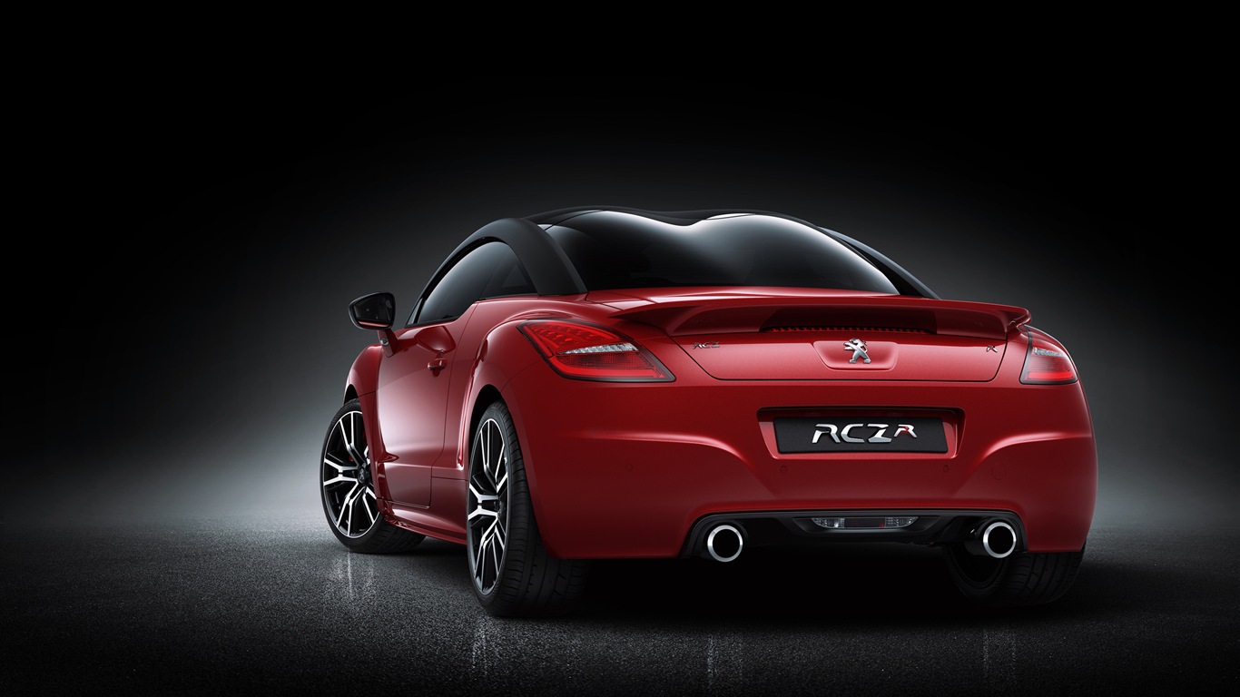 2014 Peugeot RCZ R vůz HD Tapety na plochu #6 - 1366x768