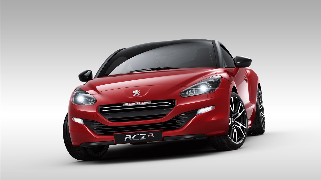 2014 Peugeot RCZ R vůz HD Tapety na plochu #11 - 1366x768