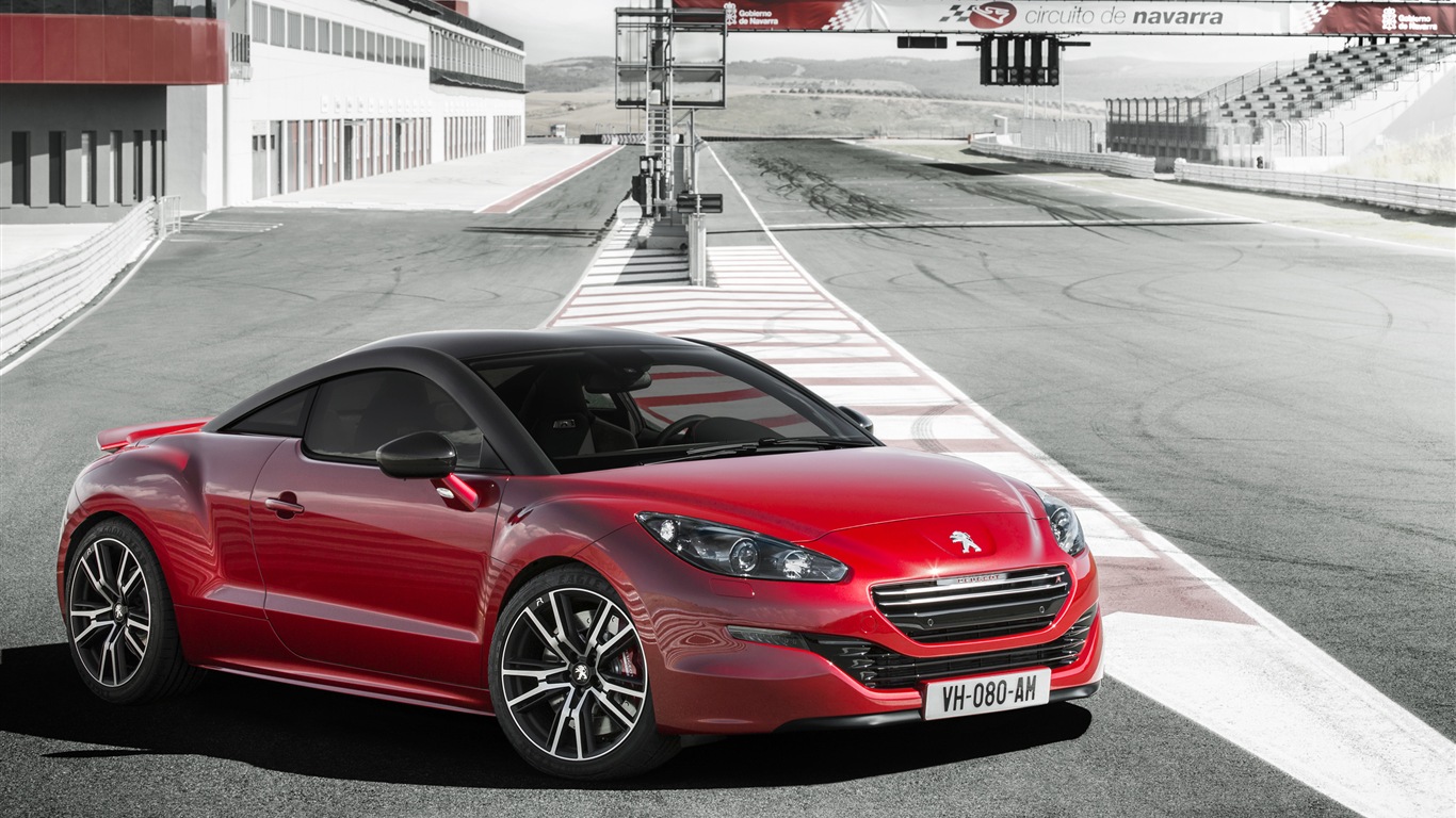 2014 푸조 RCZ R 자동차 HD 배경 화면 #17 - 1366x768