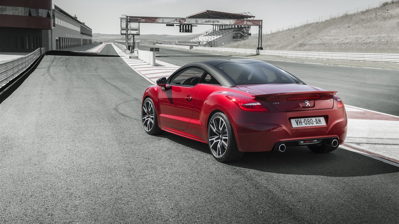 2014 푸조 RCZ R 자동차 HD 배경 화면 #21 - 1366x768