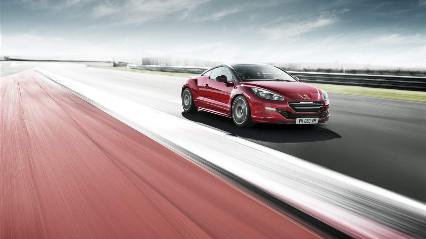 2014 푸조 RCZ R 자동차 HD 배경 화면 #26 - 1366x768