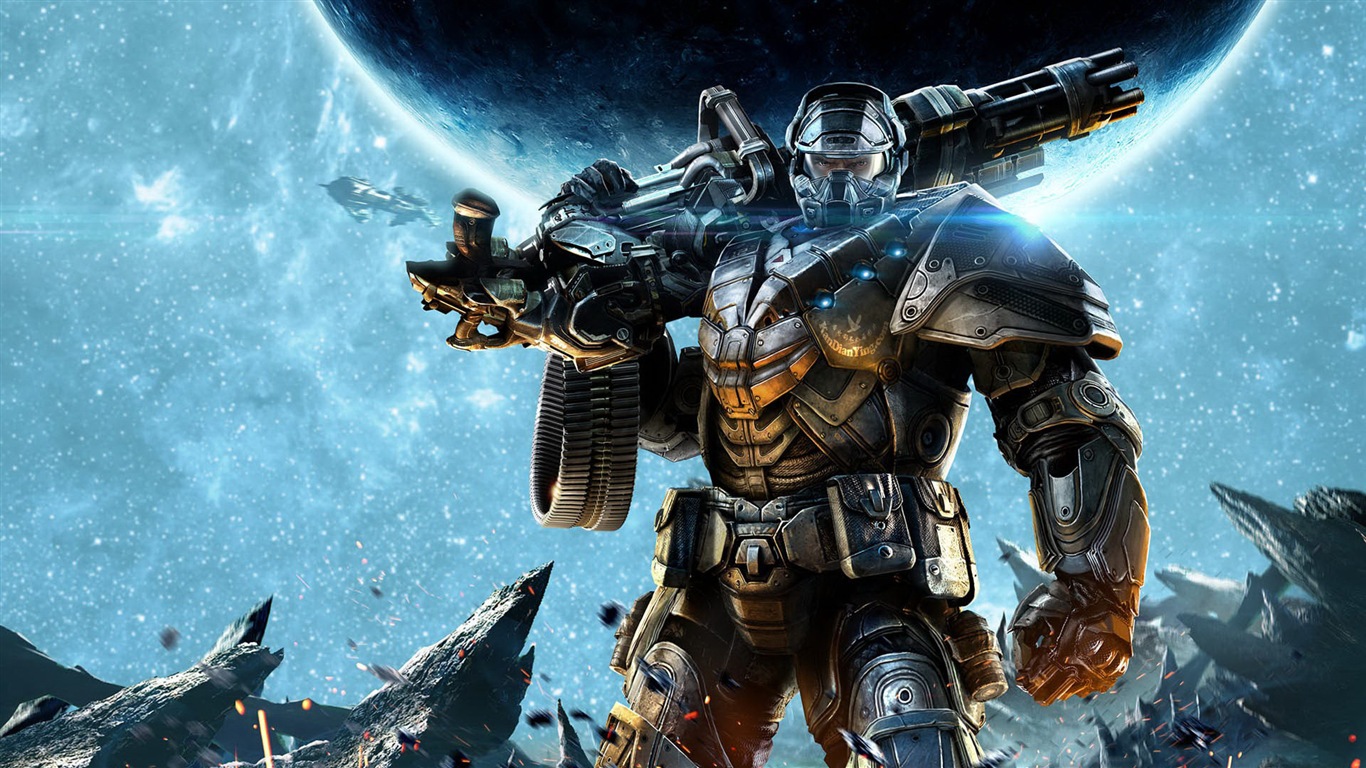 Alien Rage 2013 game HD wallpapers #20 - 1366x768