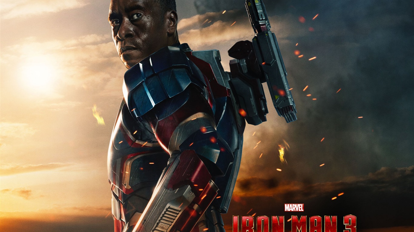 Iron Man 3 2013 鋼鐵俠3 最新高清壁紙 #14 - 1366x768