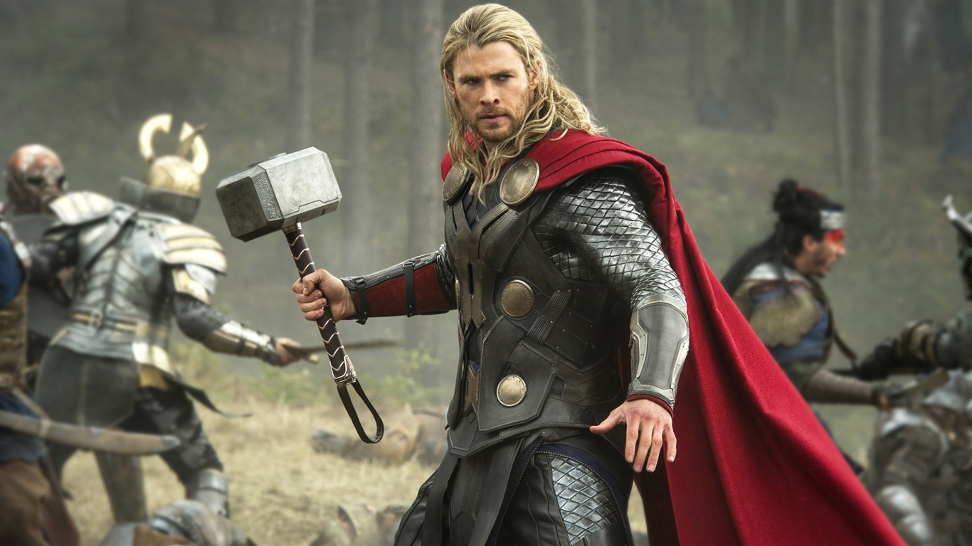 Thor 2: The Dark World HD tapety na plochu #9 - 1366x768