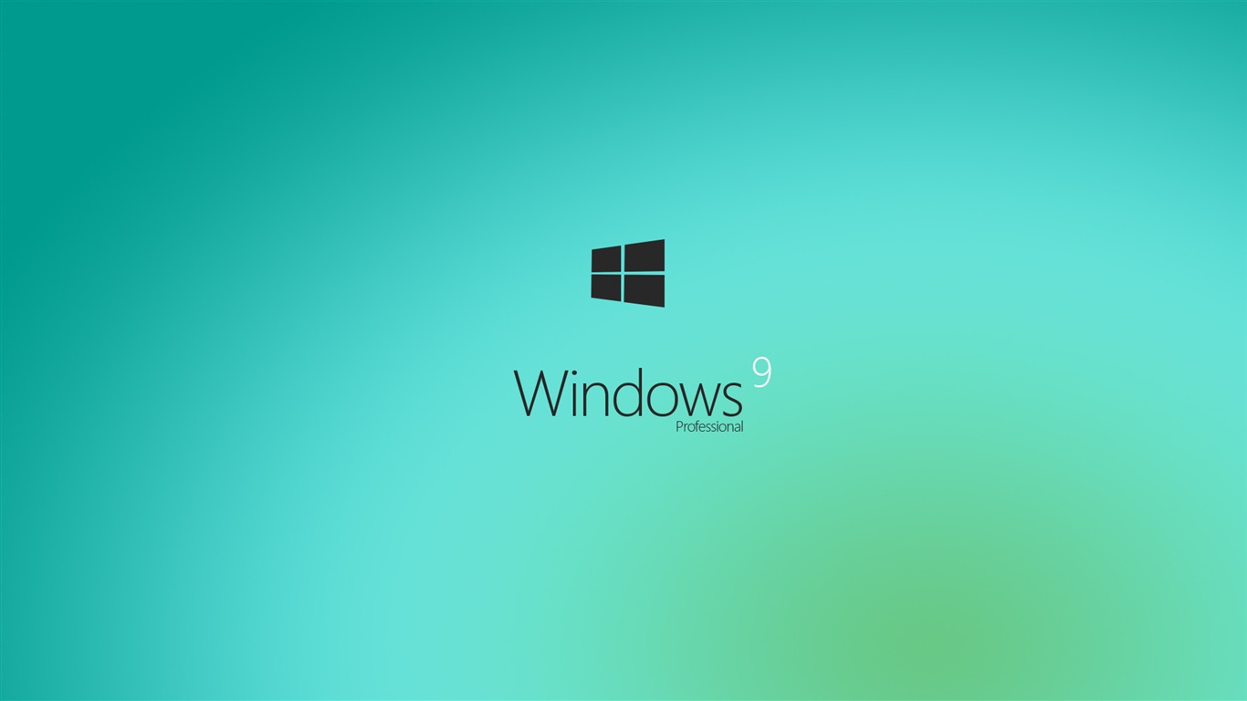 Microsoft Windows 9 system theme HD wallpapers #3 - 1366x768