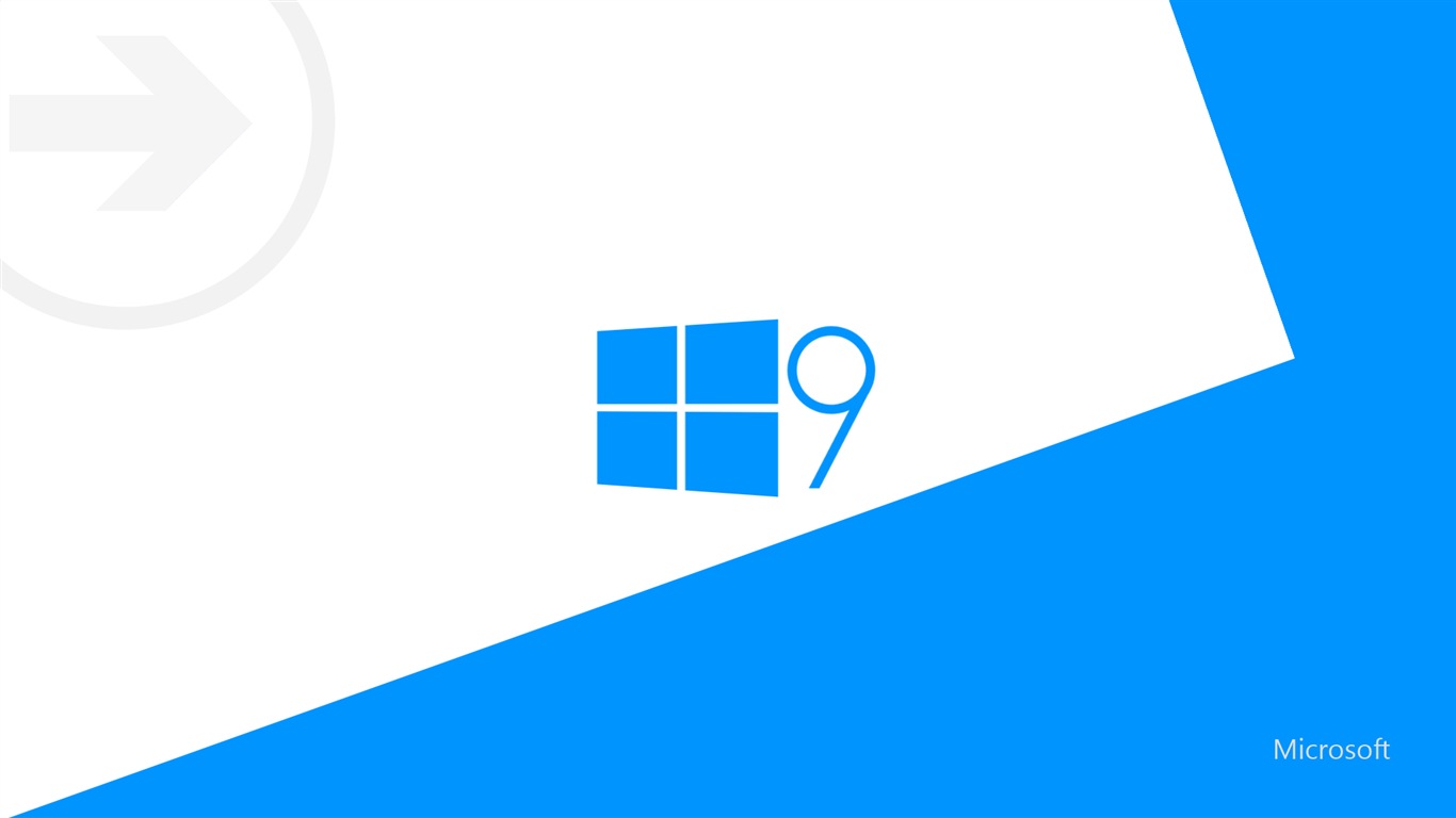 Microsoft Windows 9 system theme HD wallpapers #6 - 1366x768