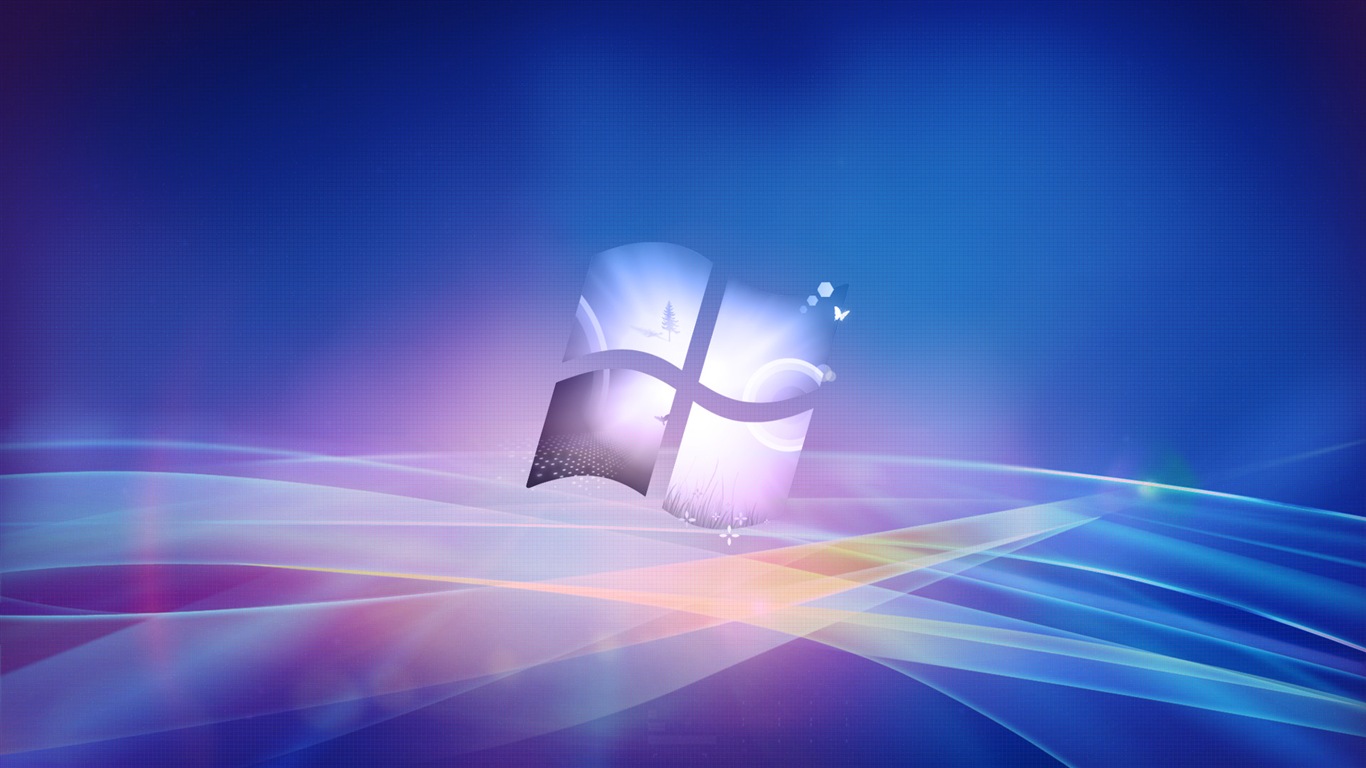 Microsoft Windows 9 Systém téma HD Tapety na plochu #13 - 1366x768