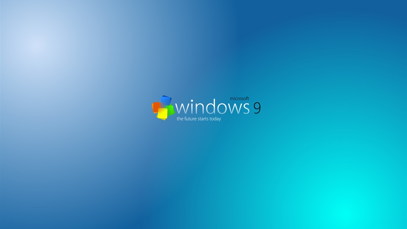 Microsoft Windows 9 system theme HD wallpapers #16 - 1366x768