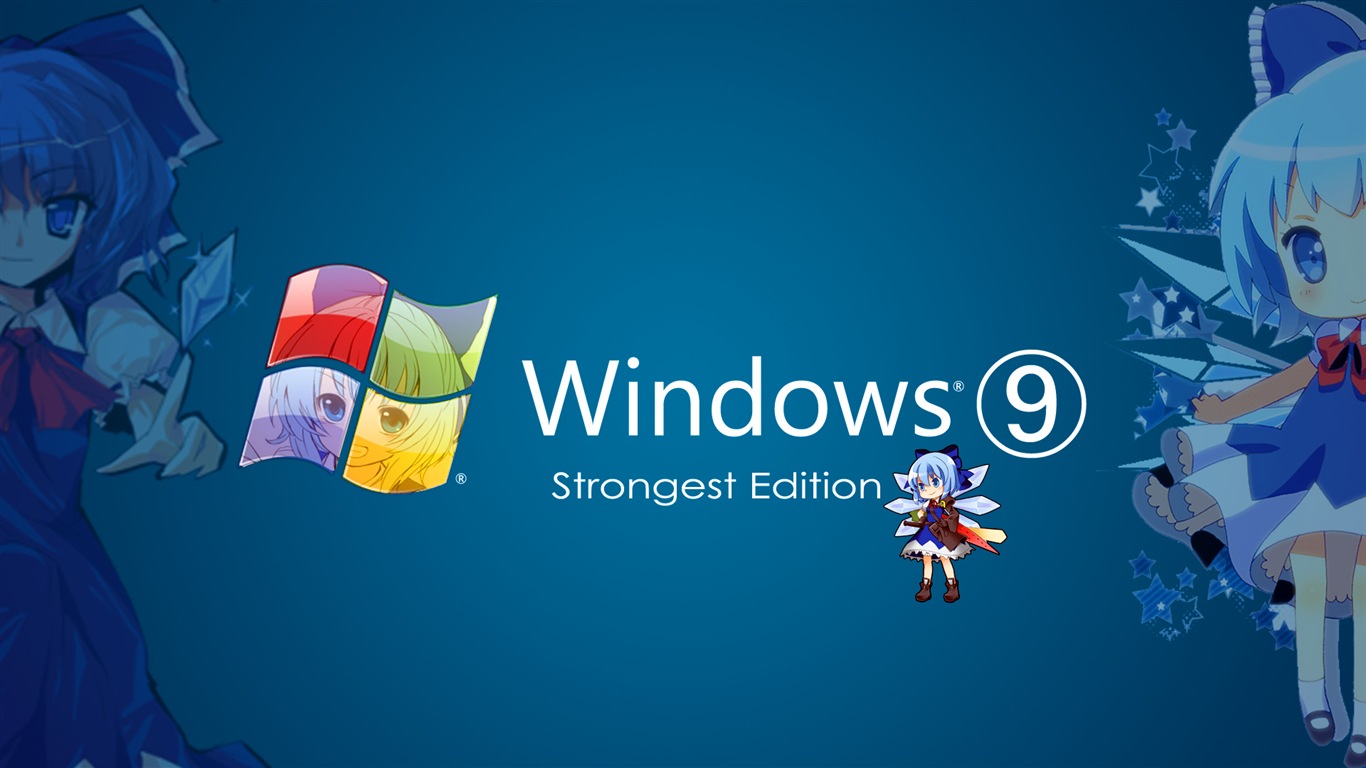 Microsoft Windows 9 Systém téma HD Tapety na plochu #19 - 1366x768