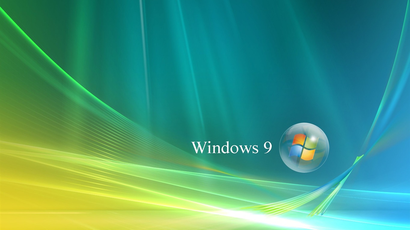 Microsoft Windows 9 system theme HD wallpapers #20 - 1366x768