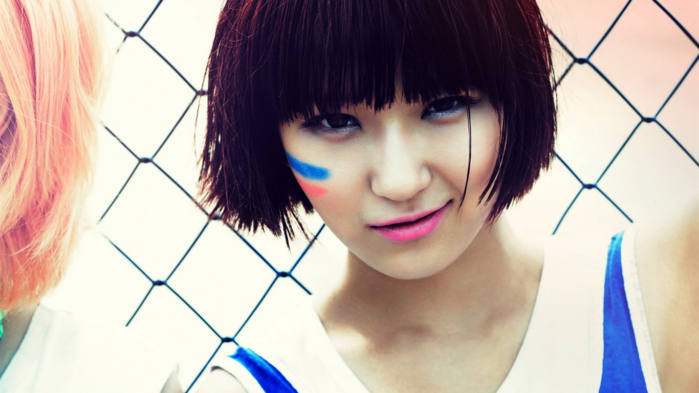 Glam korejské hudební dívky tapety #5 - 1366x768