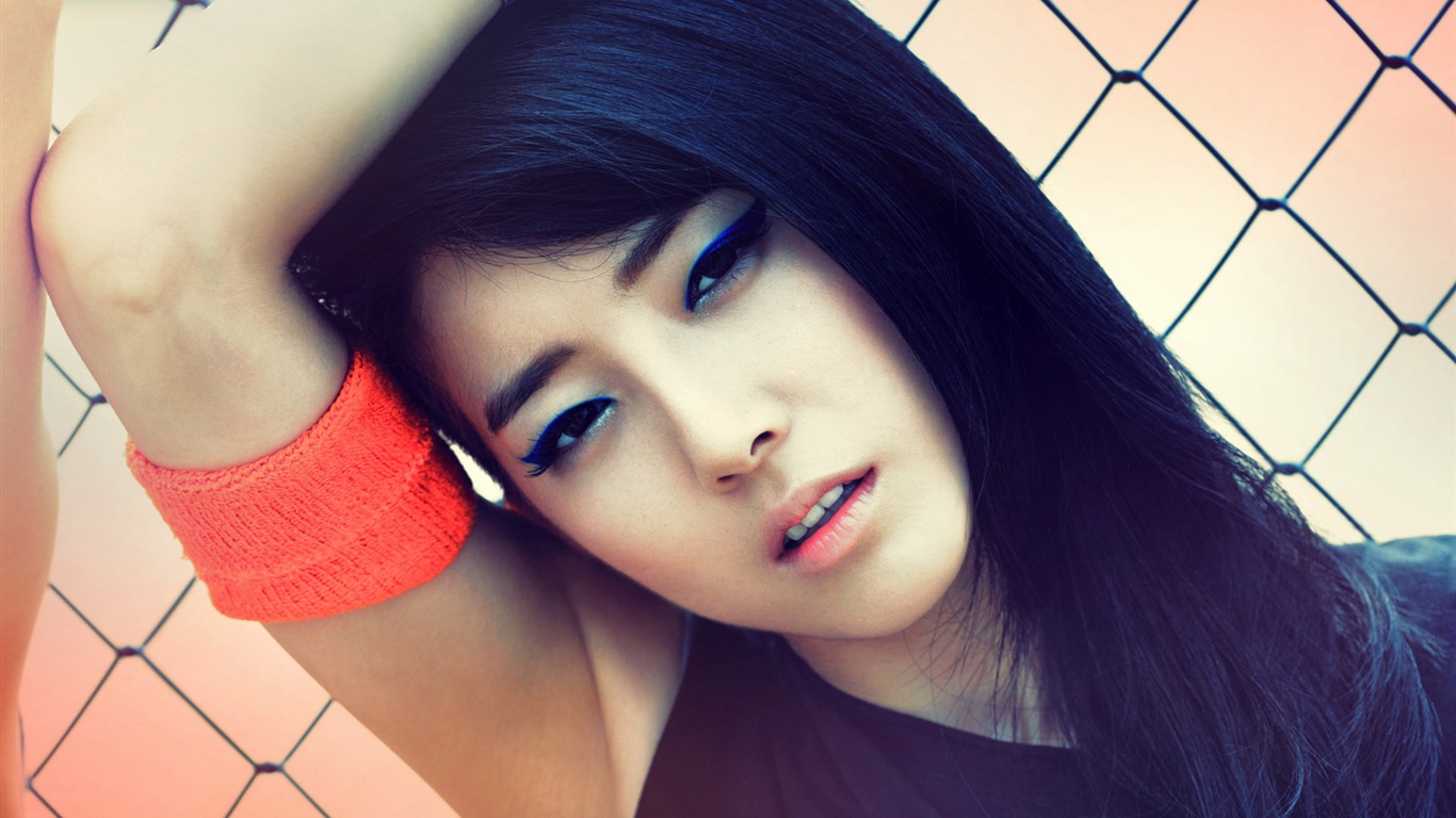 Glam korejské hudební dívky tapety #13 - 1366x768