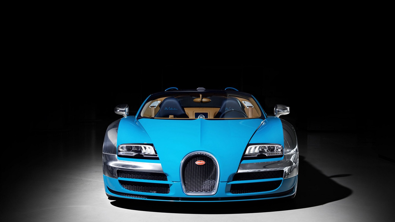 2013 Bugatti Veyron 16.4 Grand Sport Vitesse supercar HD wallpapers #2 - 1366x768