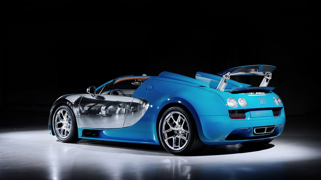 2013 Bugatti Veyron 16.4 Grand Sport Vitesse supercar HD tapety na plochu #9 - 1366x768