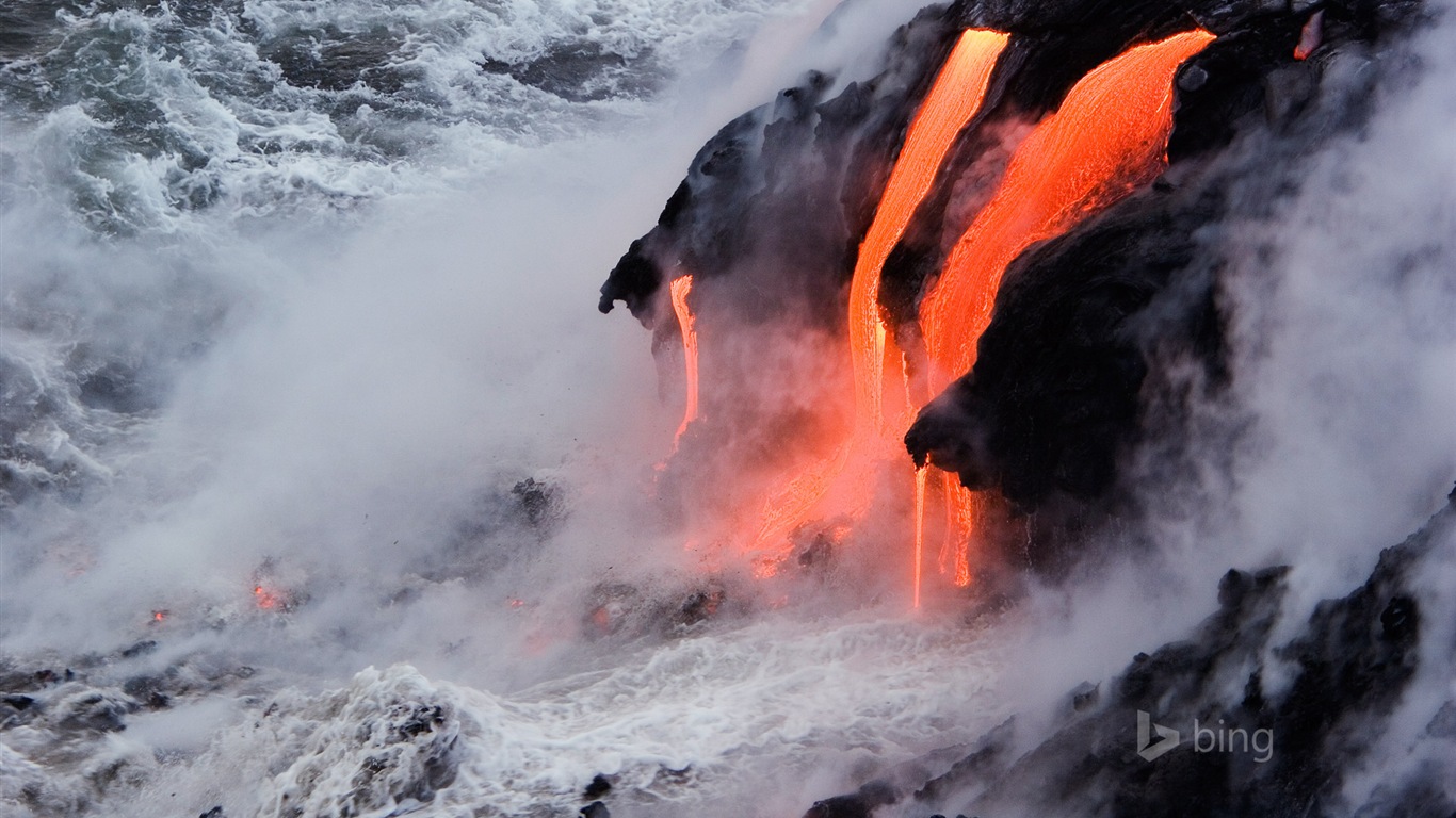 Microsoft bing November exquisite HD wallpaper #24 - 1366x768