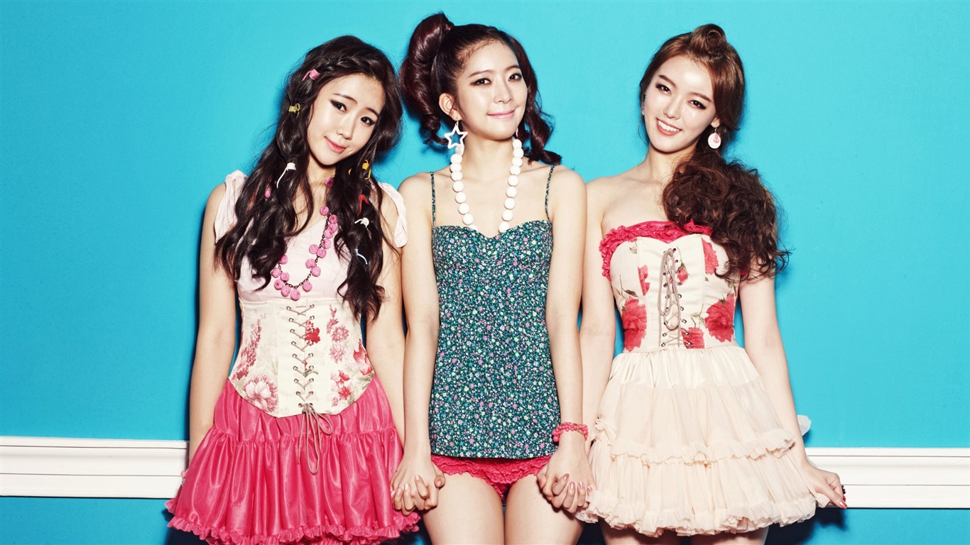 DalShabet musique coréenne belles filles de fonds d'écran HD #7 - 1366x768