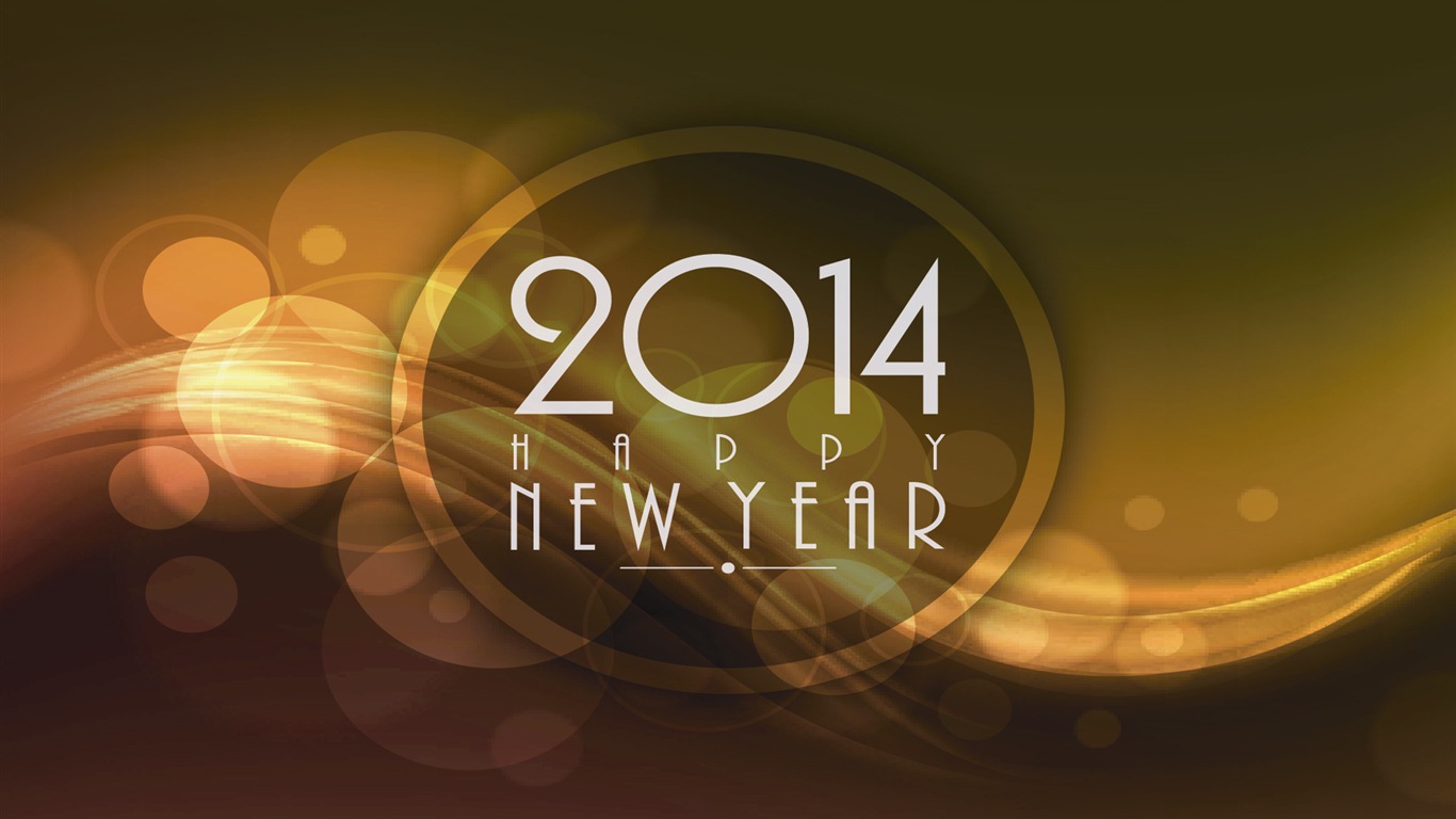 2014新年主題 高清壁紙(一) #4 - 1366x768